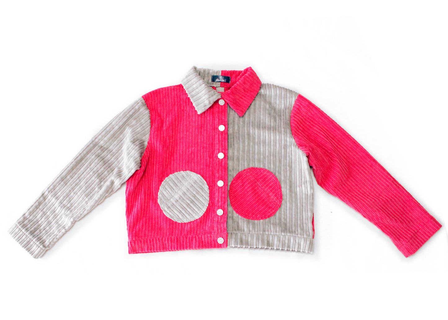 Holis Corduroy Jacket in Magneta (Made to Order)