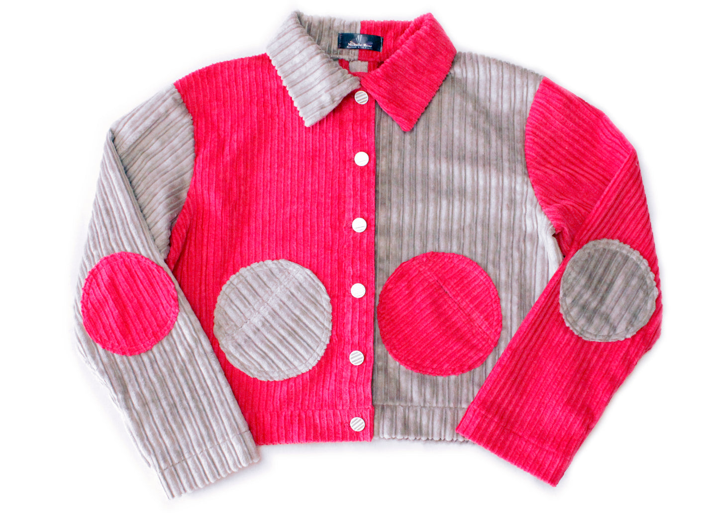 Holis Corduroy Jacket in Magneta (Made to Order)