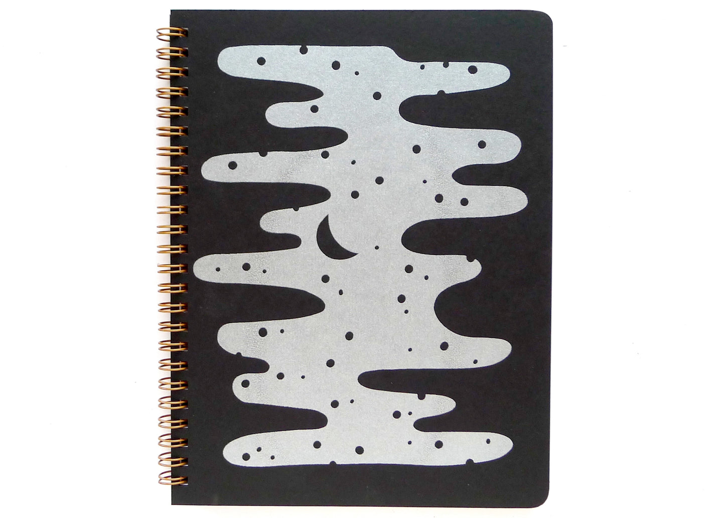 Cloudy Night Spiral Notebook