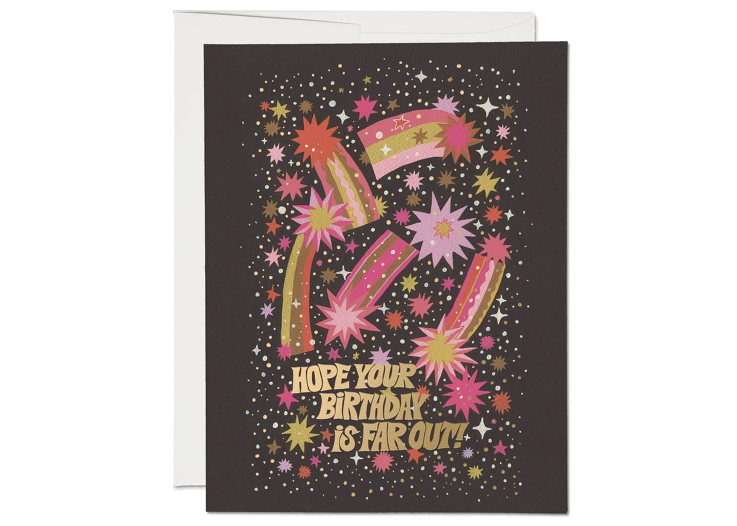 Comets Birthday Card
