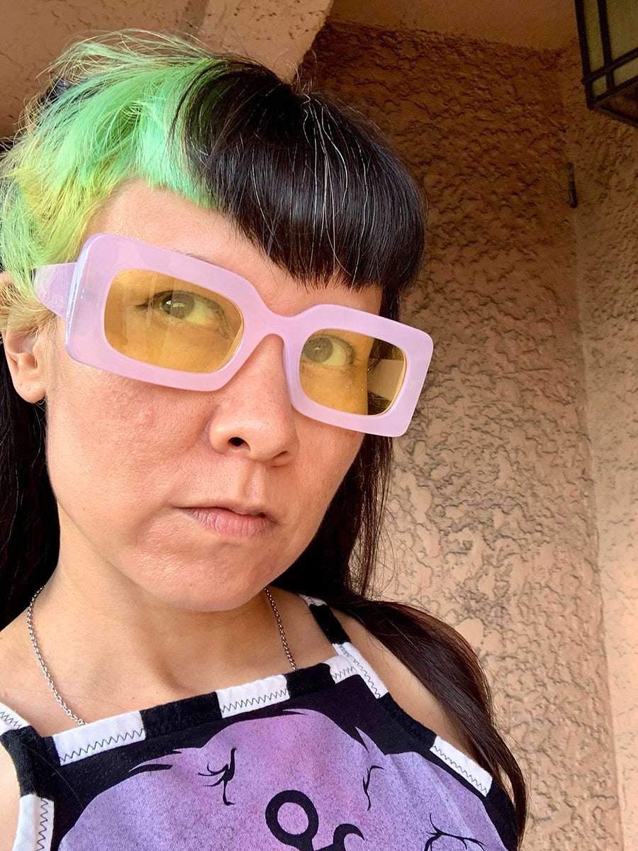 Crucible Sunglasses in Light Purple