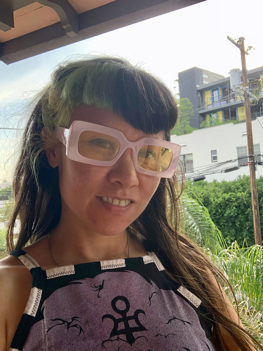 Crucible Sunglasses in Light Purple