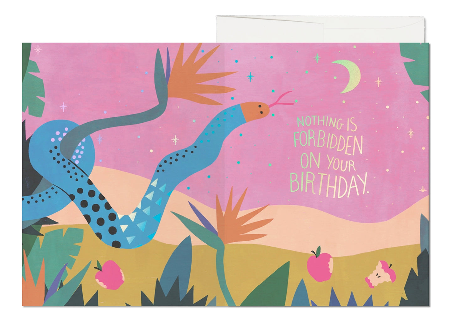 Forbidden Fruit Birthday Card