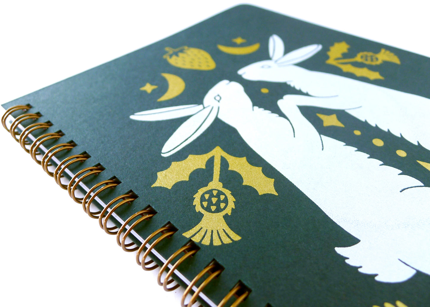 Harvest Rabbits Spiral Notebook