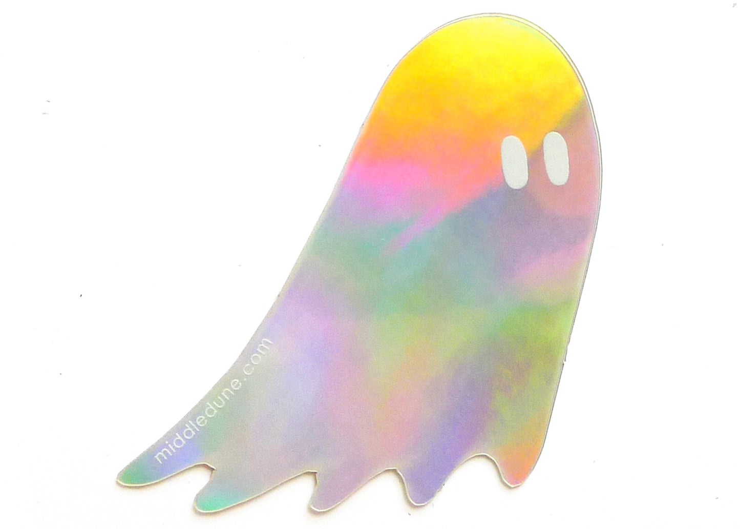 Holographic Ghost Sticker