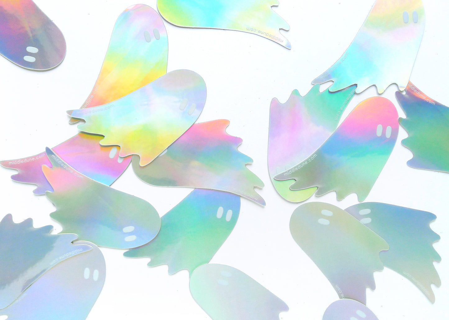 Holographic Ghost Sticker