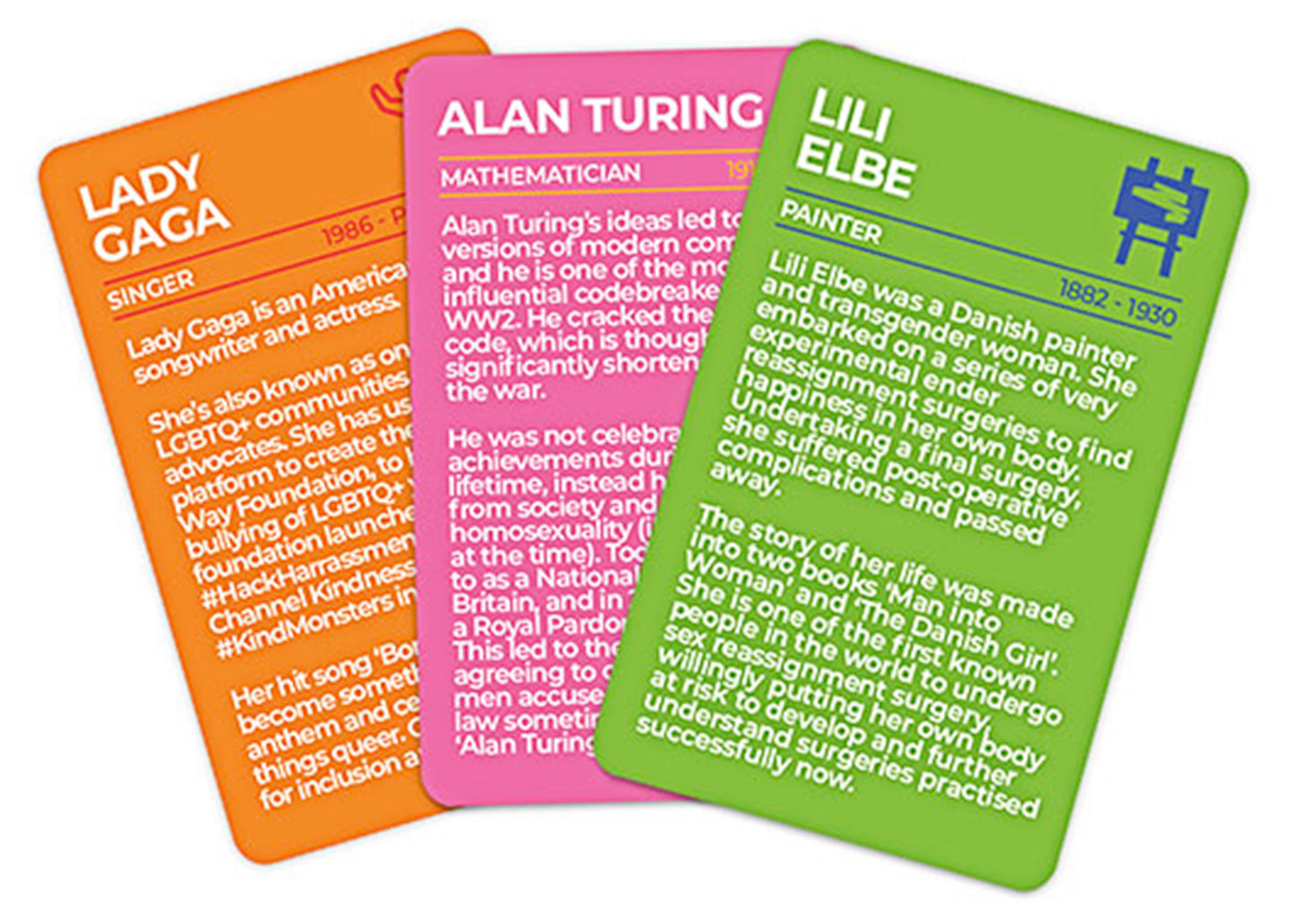 LGBTQ+ Icon Cards