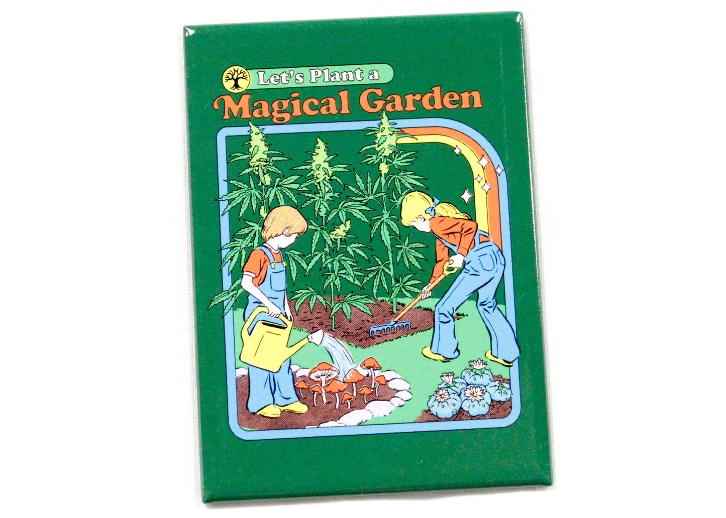 Let's Plant A Magical Garden Magnet