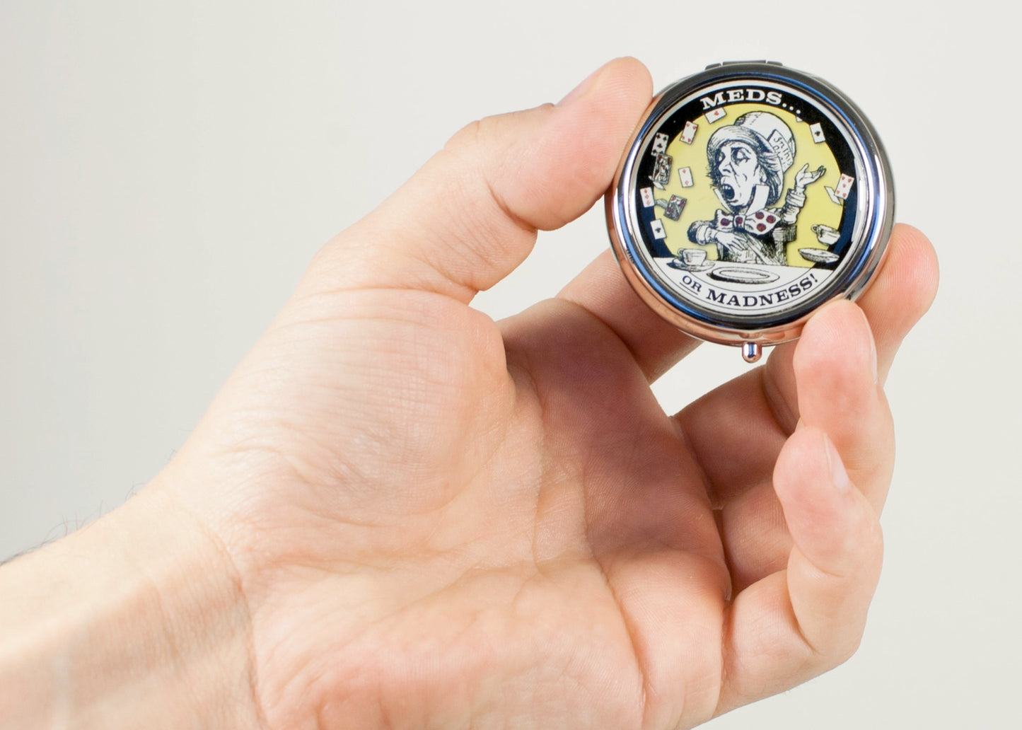 Mad Hatter Pill Box