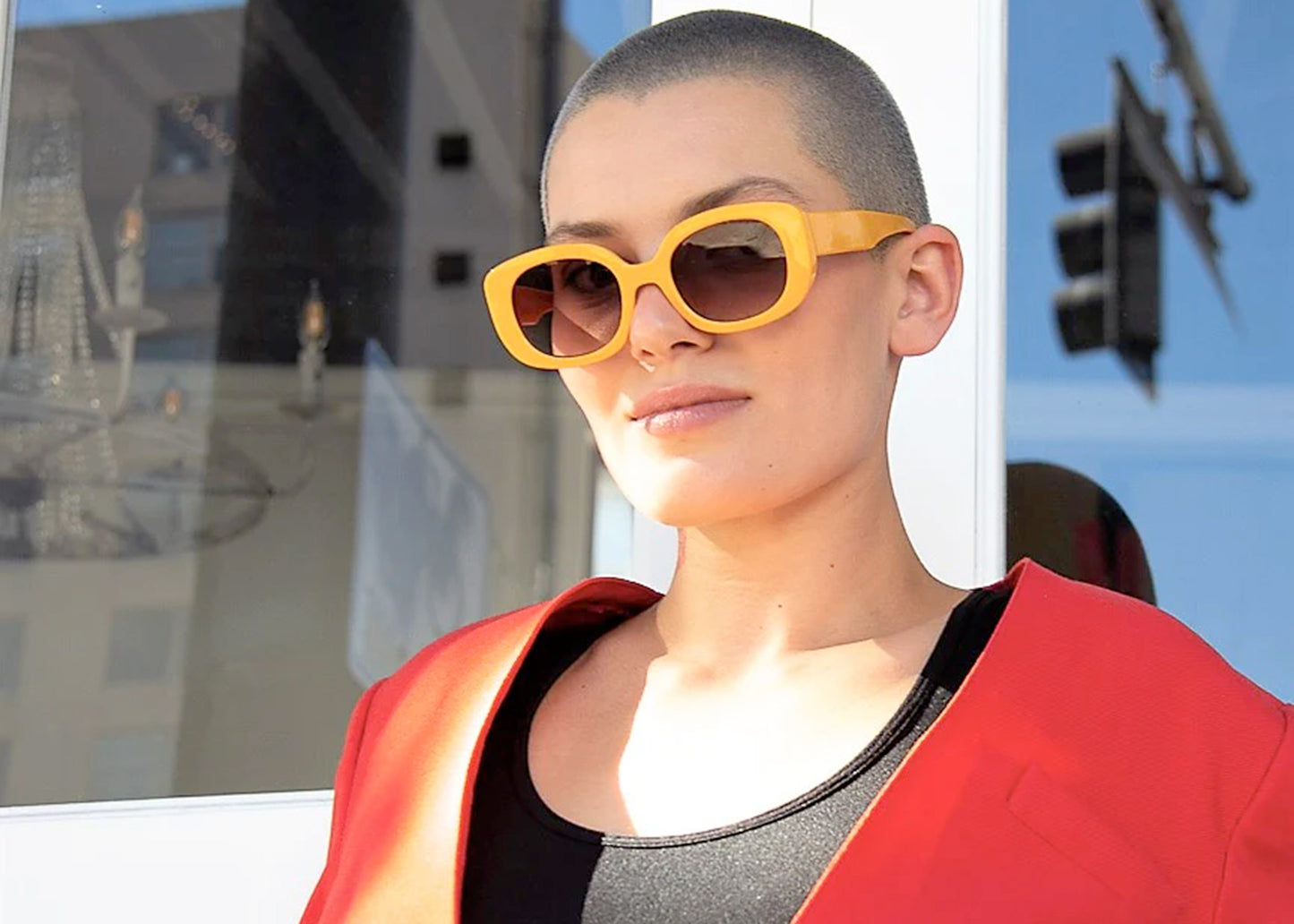 Mulholland Sunglasses in Yellow