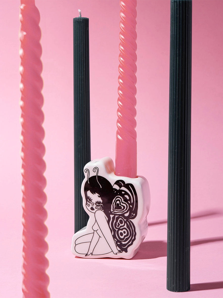 Papalo Ceramic Candle Holder