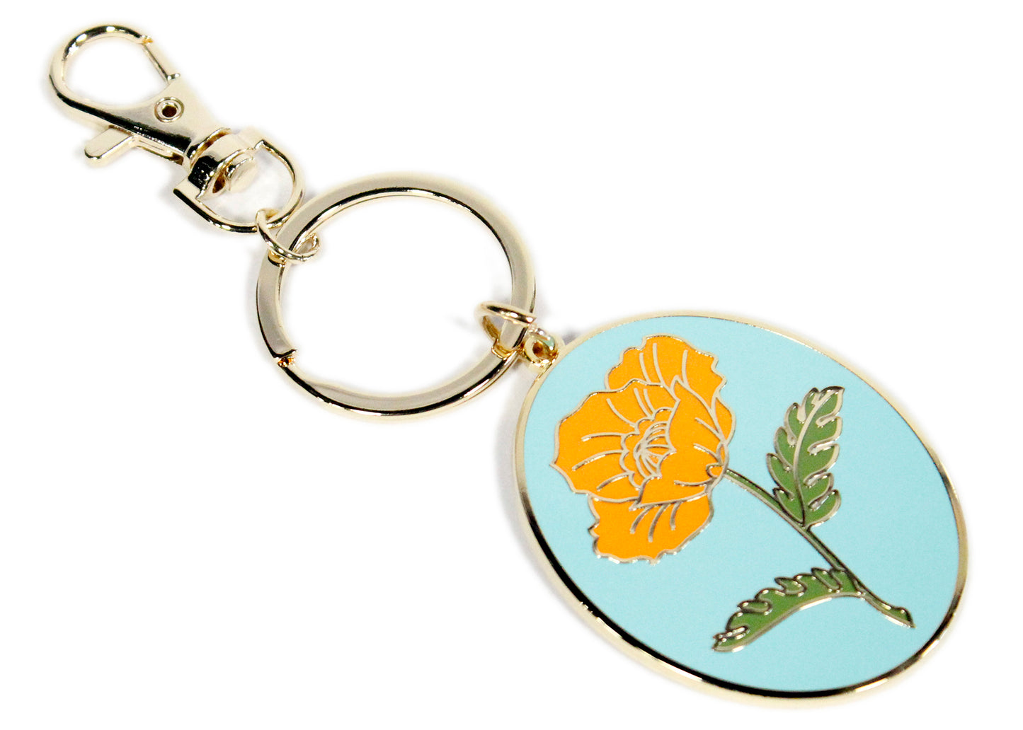 Poppy Keychain
