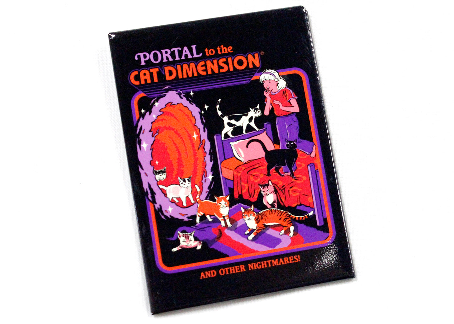 Portal To The Cat Dimension Magnet