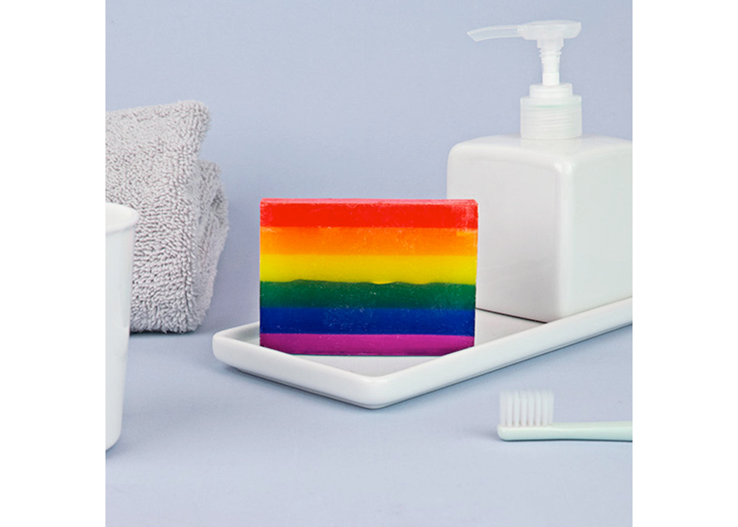 Rainbow Soap