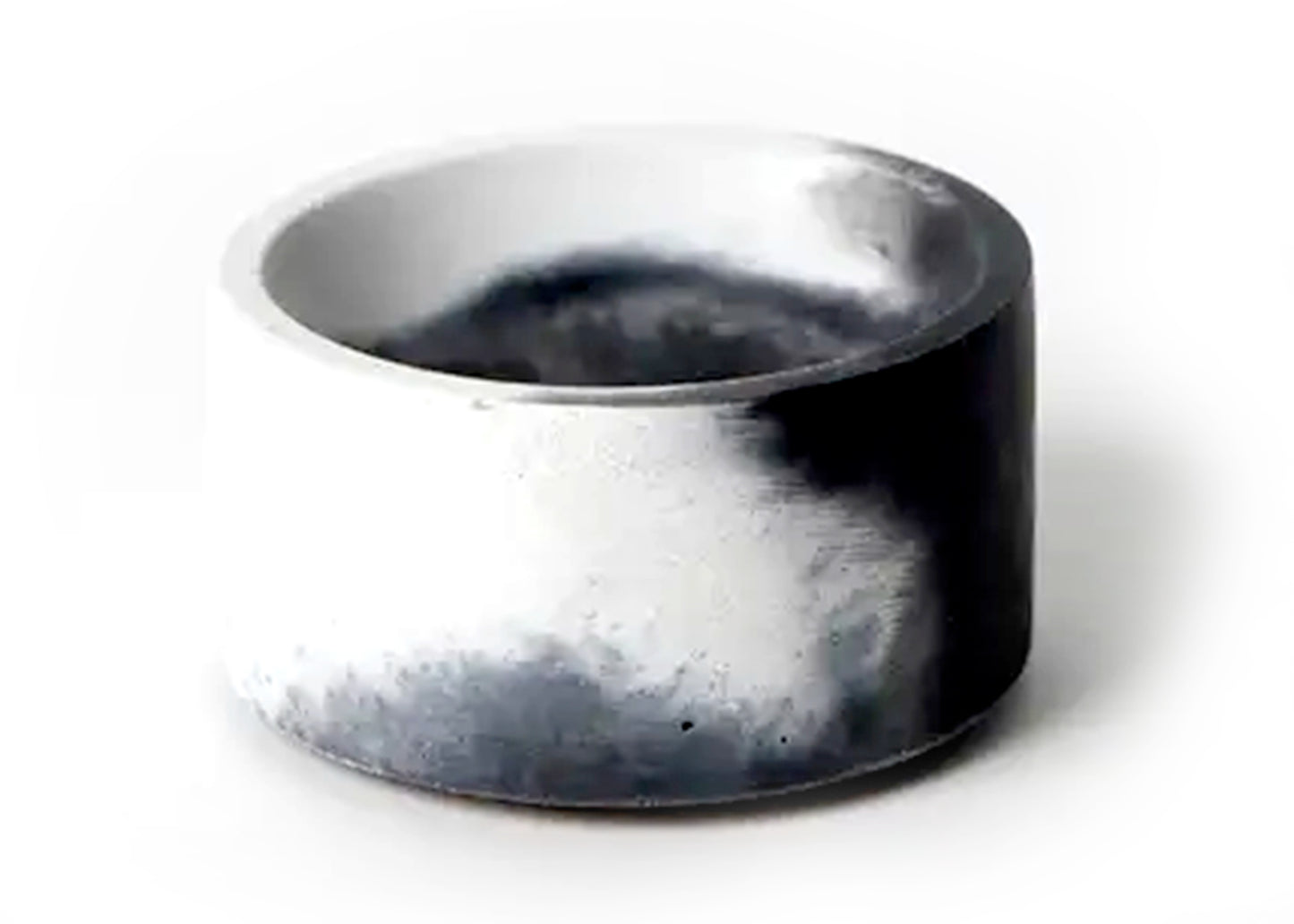 Round Incense Holder in Cookies N Cream Marble