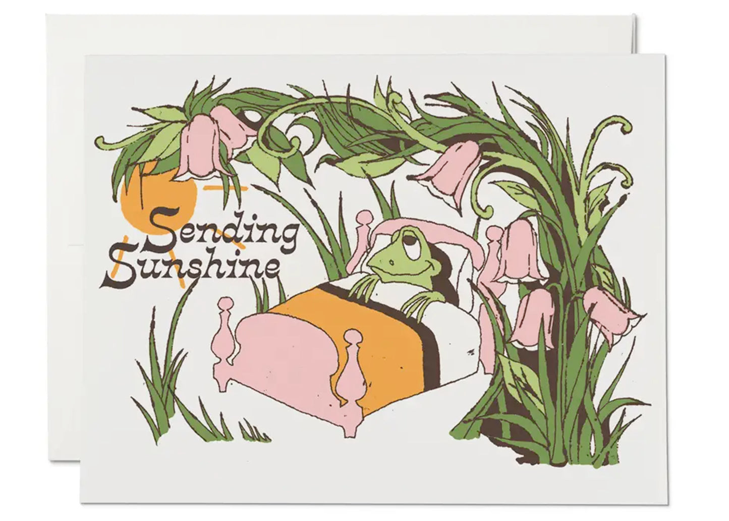 Sending Sunshine Encouragement Card
