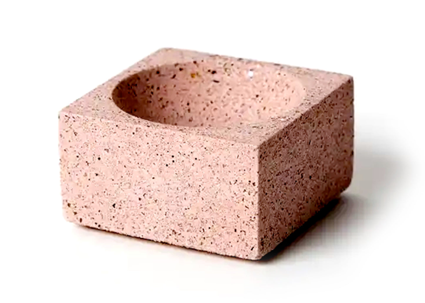 Square Incense Holder in Lilac Terrazzo