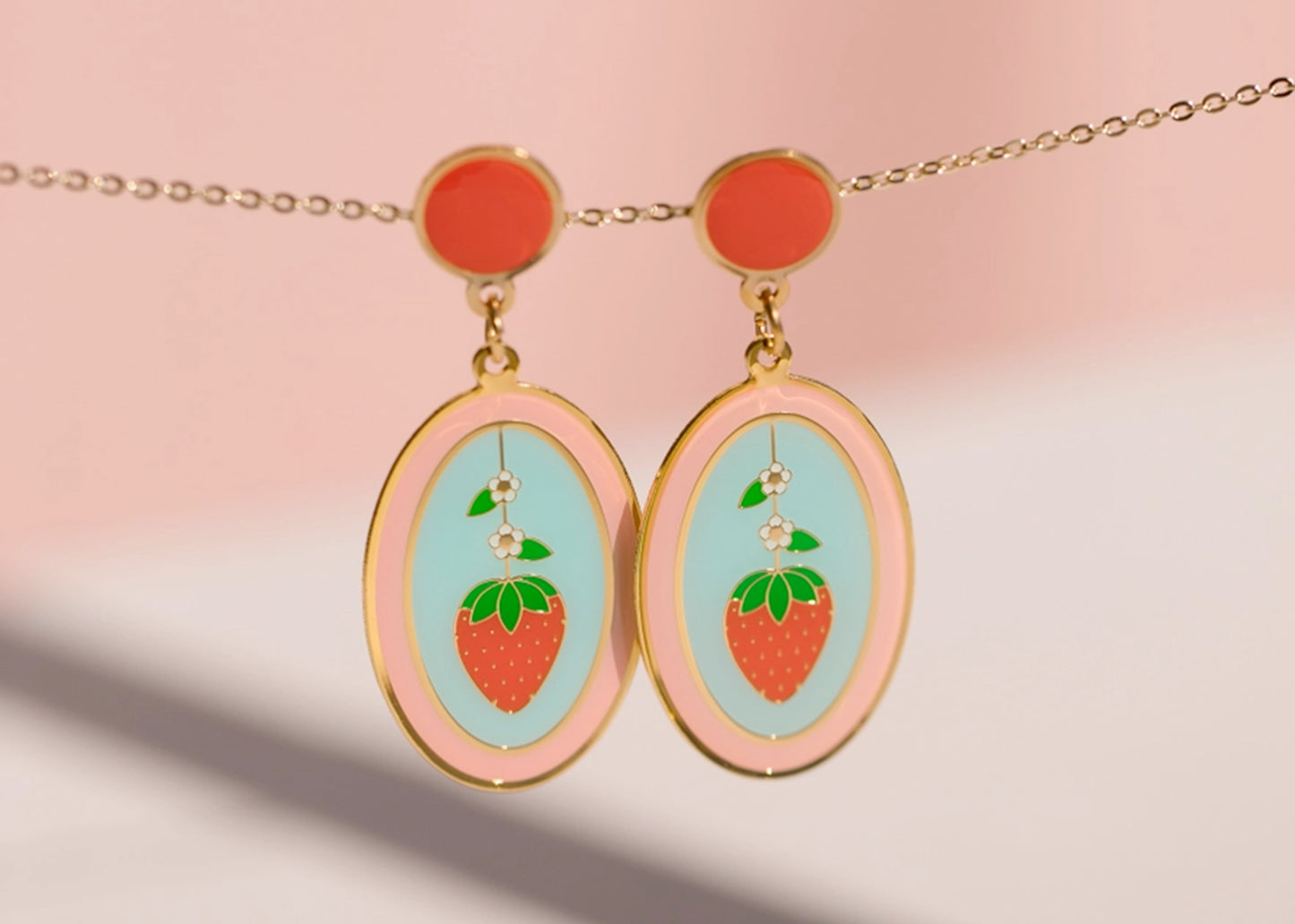 Strawberry Earrings