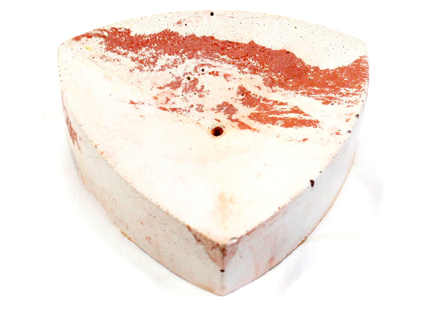 Terracotta Marbled Concrete Incense Burner