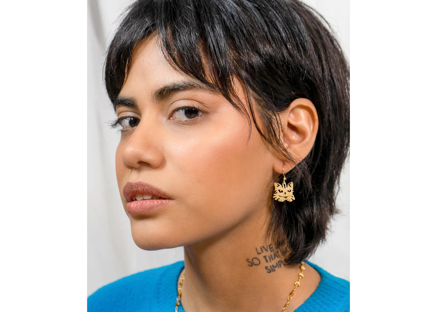Thinking About Cats Again Earrings