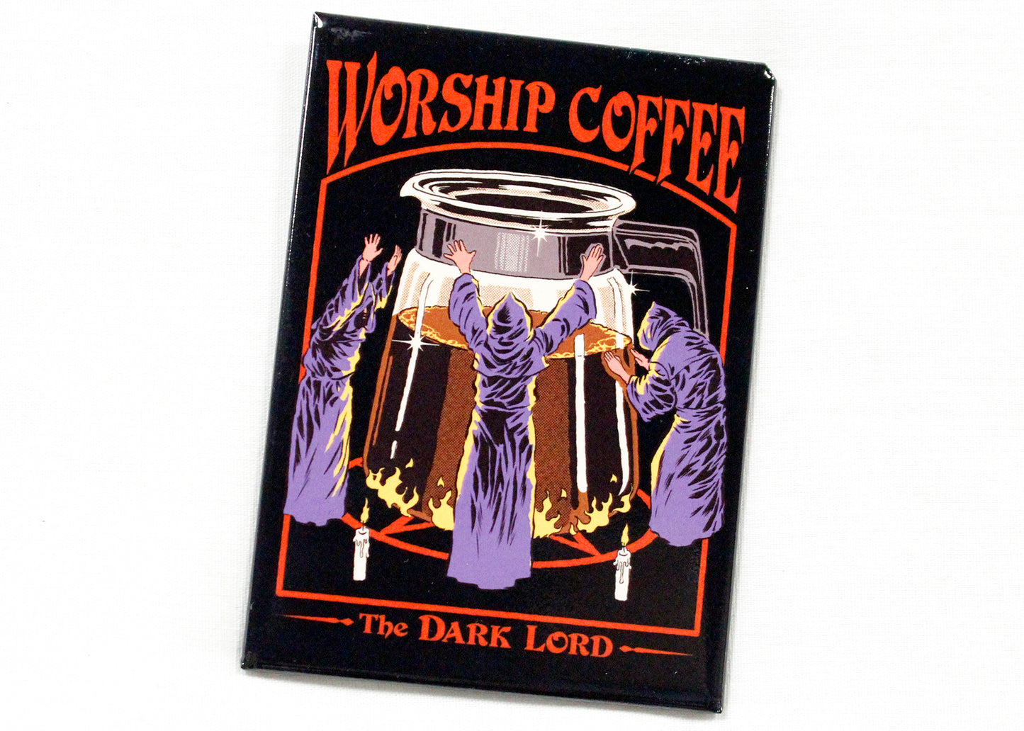 Worship Coffee Magnet