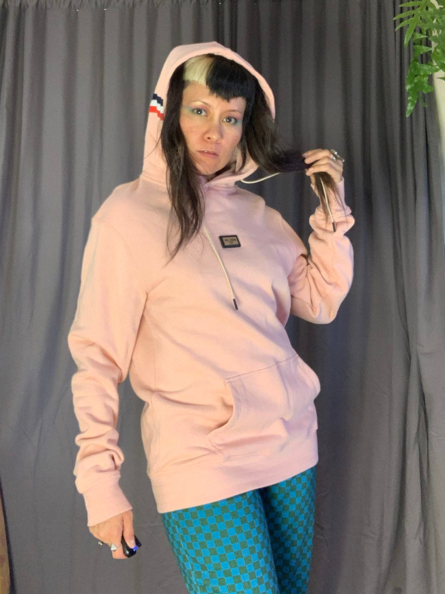 Well Known Bowery Hoodie in Pink