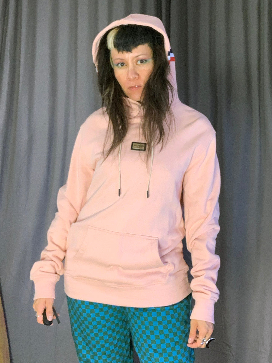 Well Known Bowery Hoodie in Pink