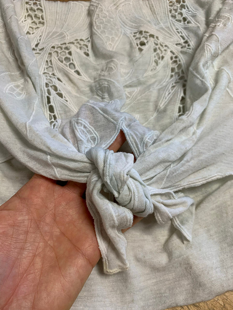 Free People Linen Blend Shell Tee