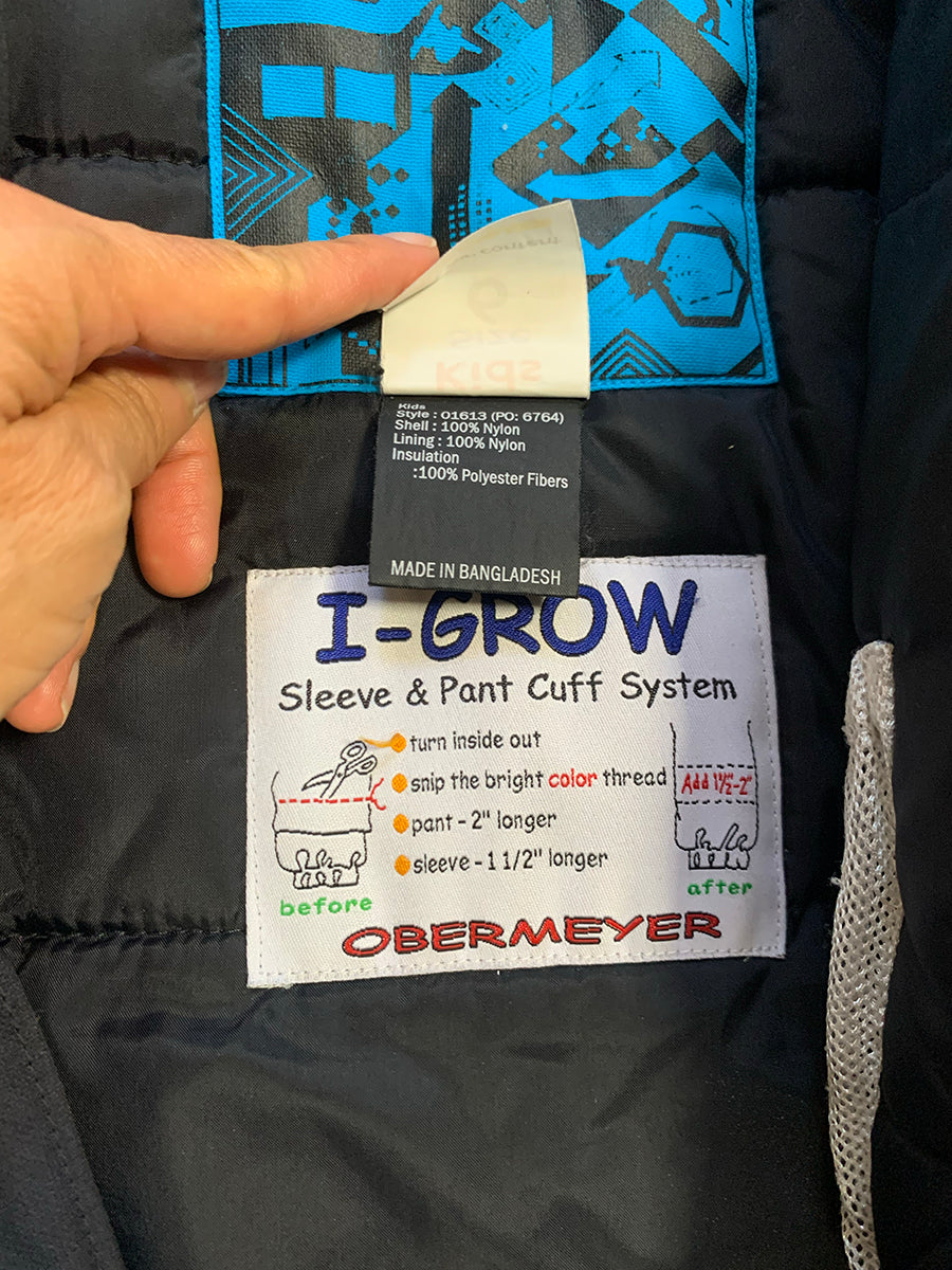 Obermeyer Kids’ I-Grow Ski Jacket Puffer, Size 6