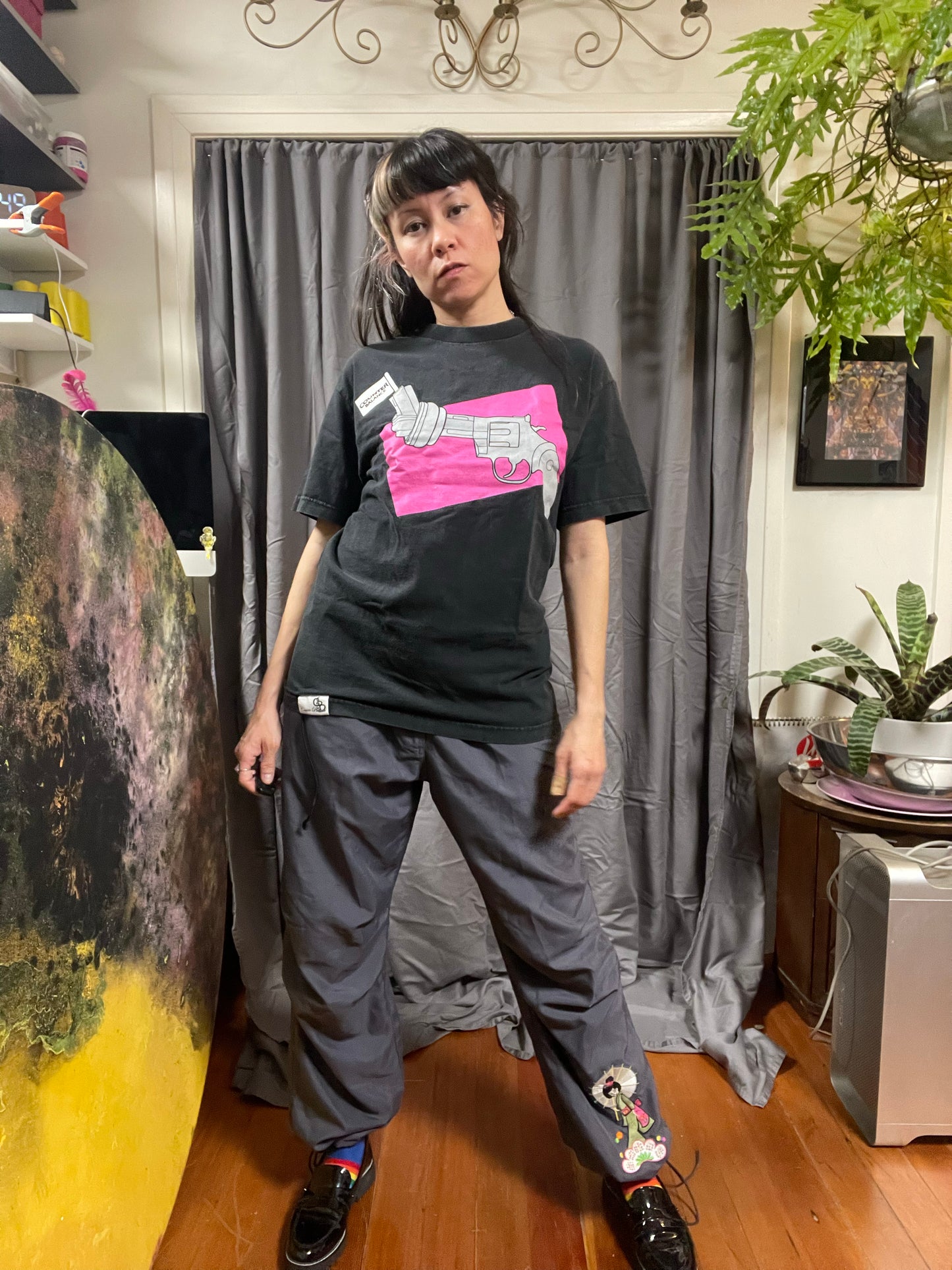 Counter Balance Knotted Gun Graphic Tee