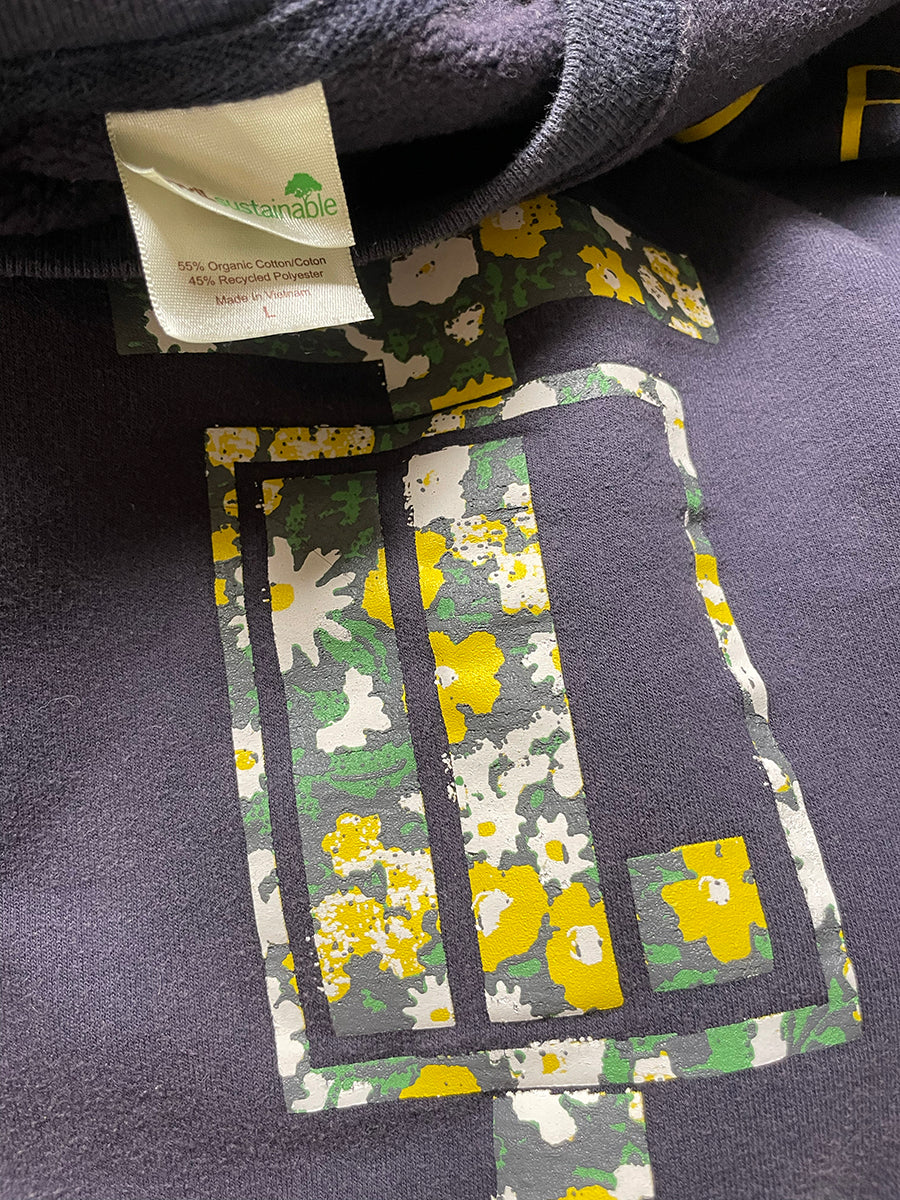Letlive. USA Soulpunx Floral Anchor Print 20xx Blue Sweatshirt