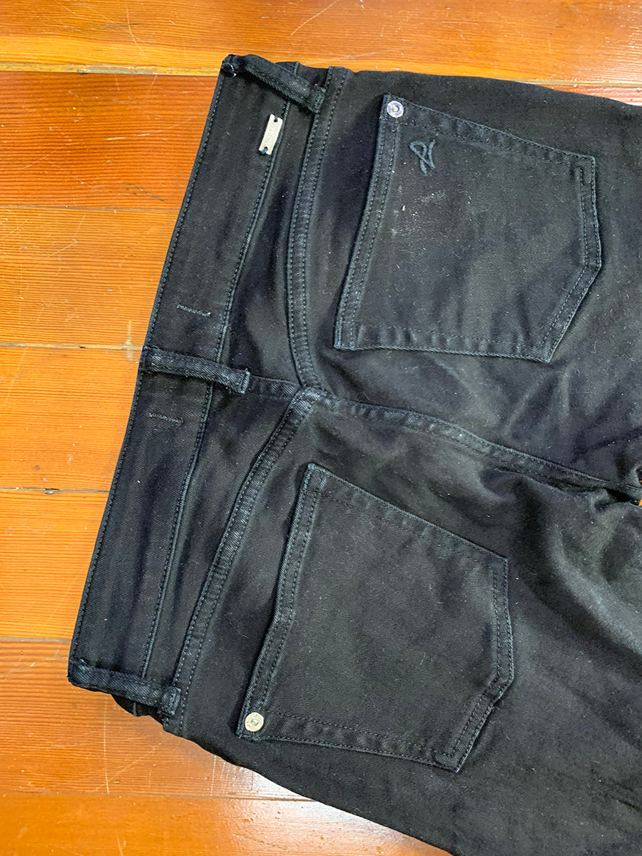 DL1961 JAxDL No. 3 Instasculpt Skinny Black Jeans with Zippers