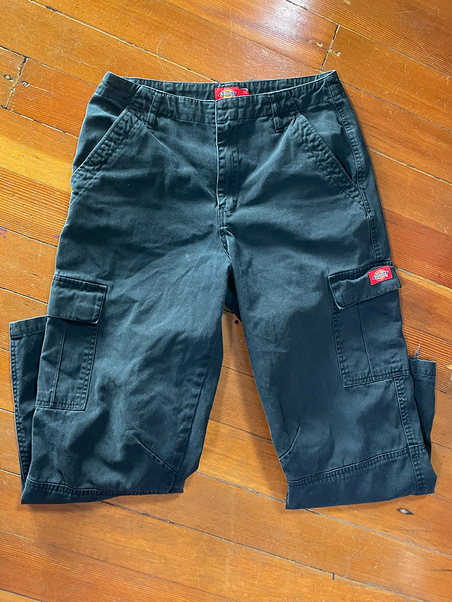 Dickies Girl Faded Black Workwear Cargo Pants
