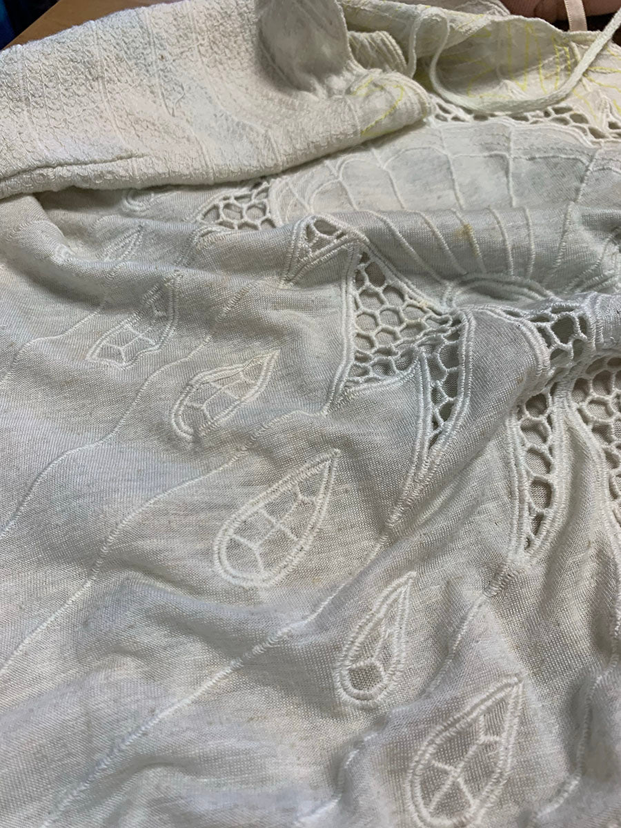 Free People Linen Blend Shell Tee