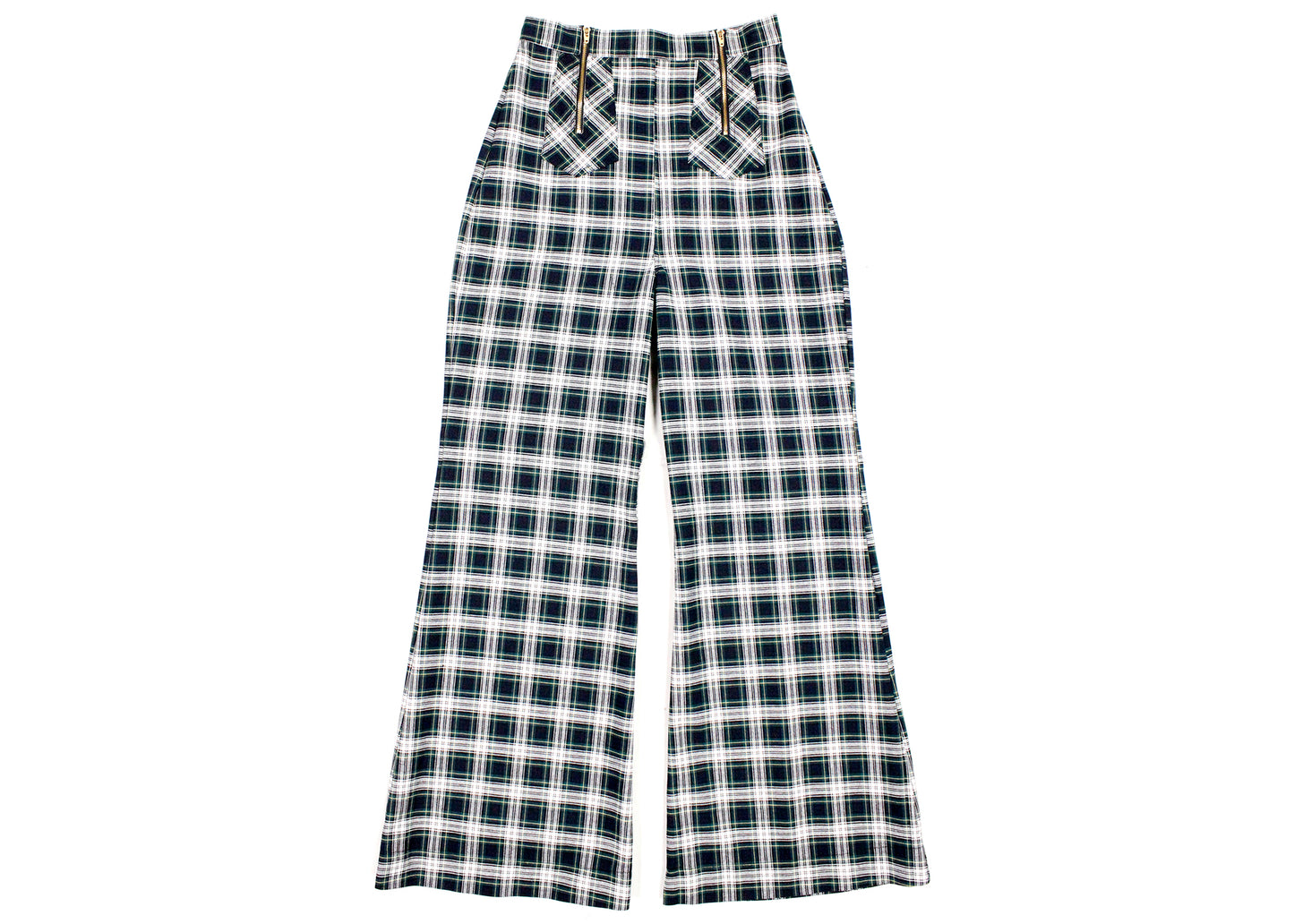 Nemisis Trousers In Black Forest Plaid