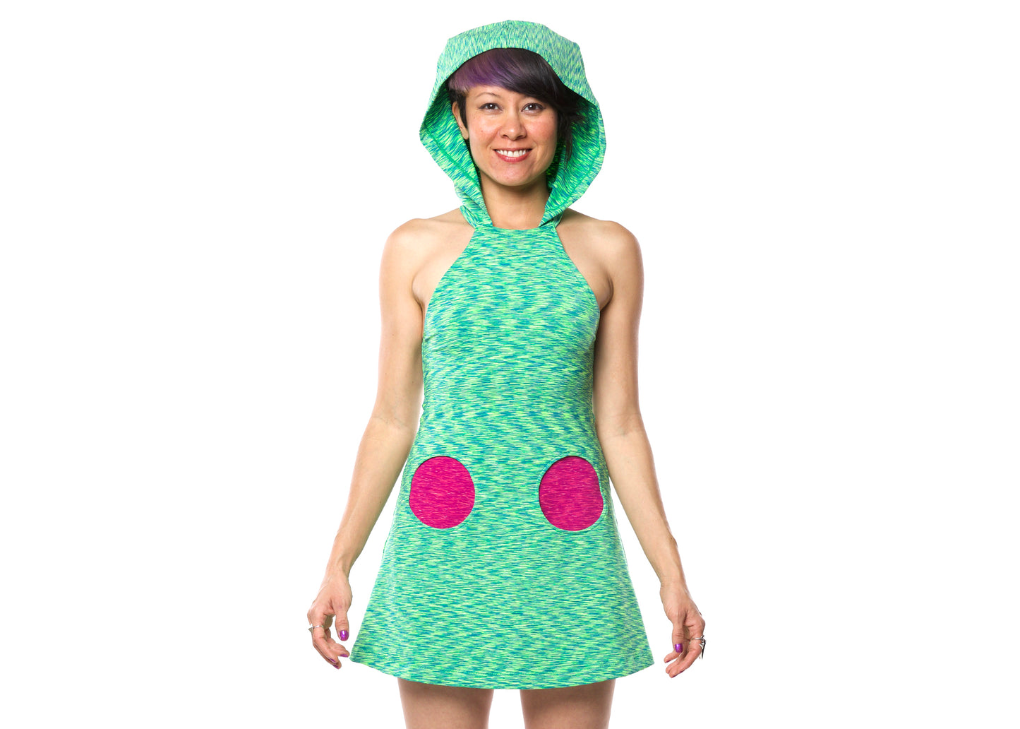 Spaceracer Dress in Astroturf
