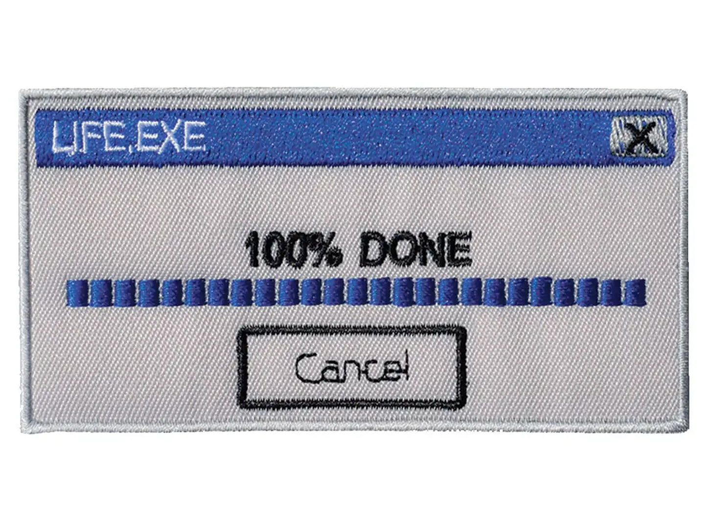 100% Done With Life Patch