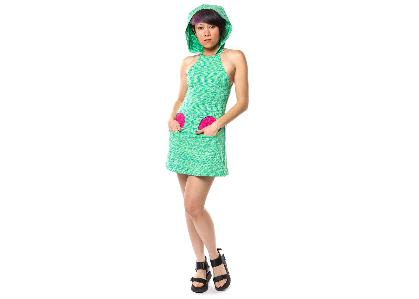 Spaceracer Dress in Astroturf