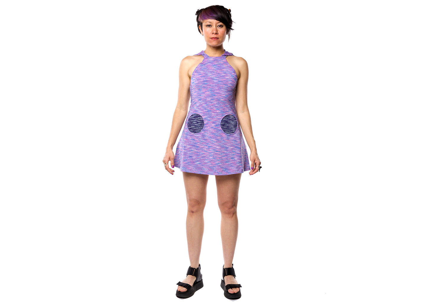 Spaceracer Dress in Asterisk