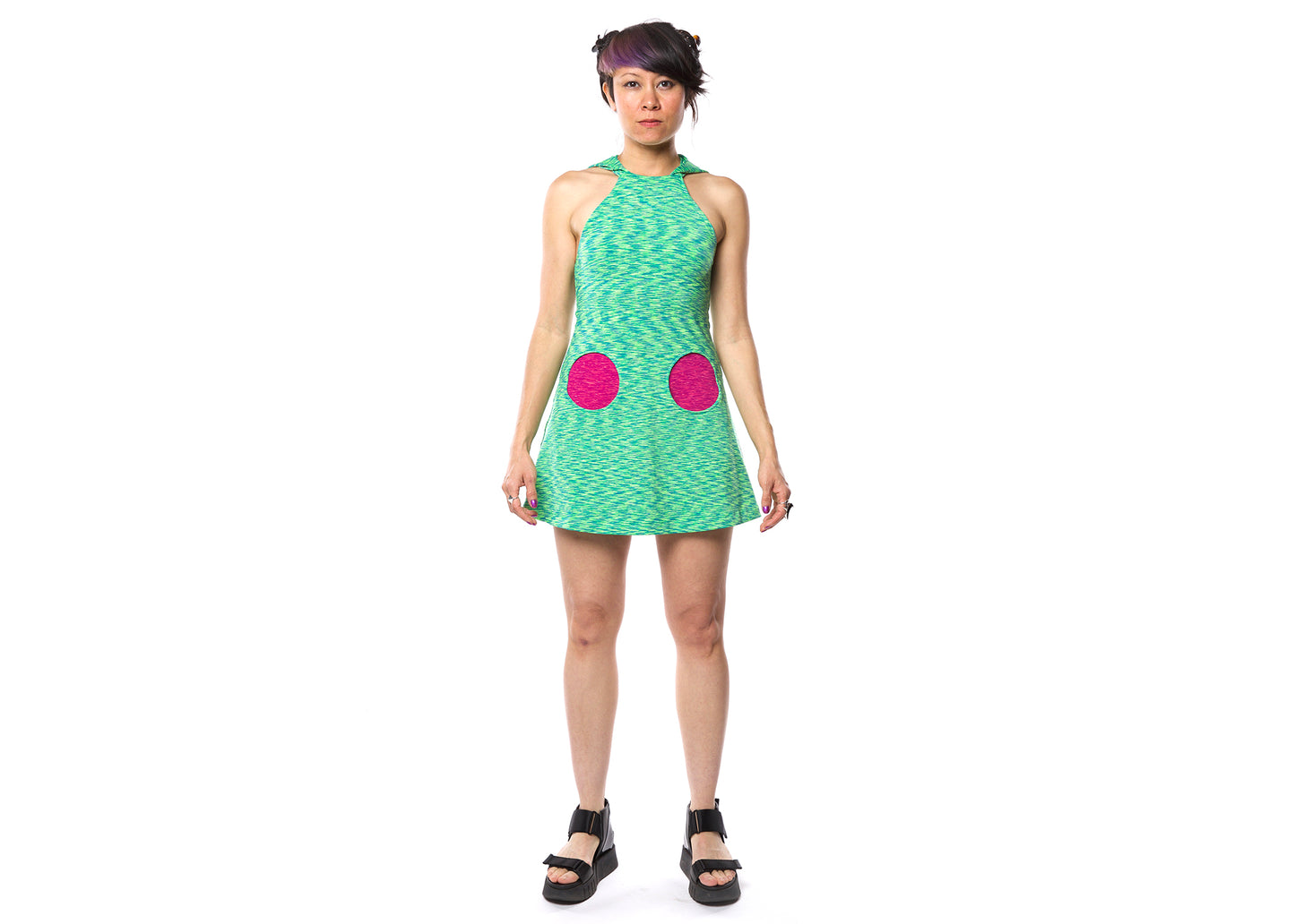 Spaceracer Dress in Astroturf