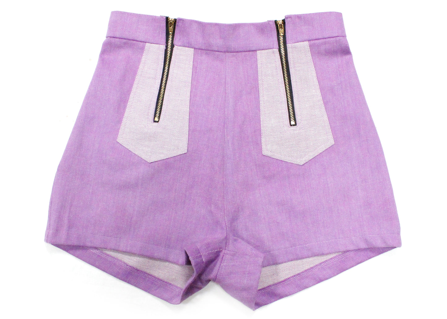 Nemes Shorts in Taro Tonal Denim