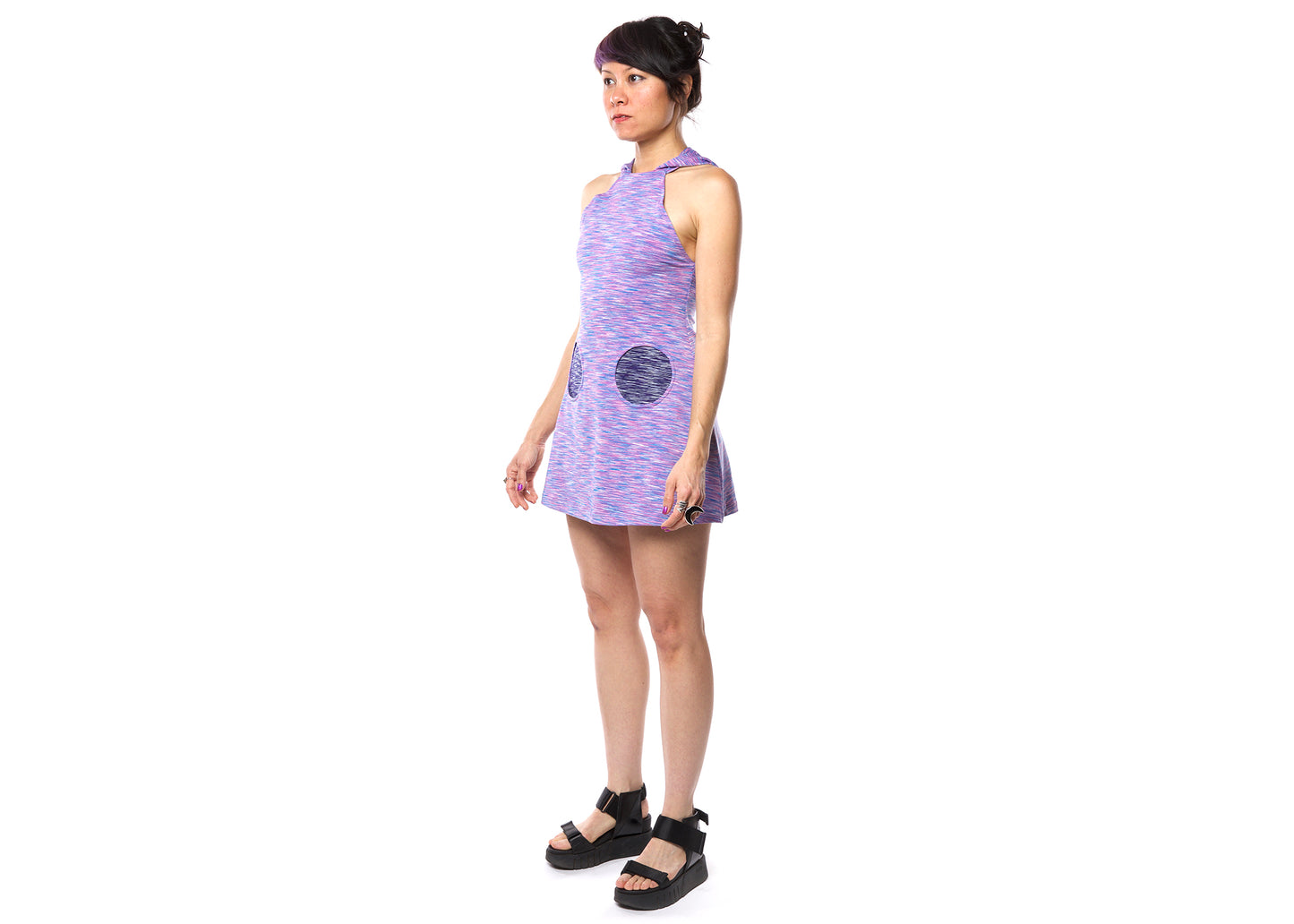 Spaceracer Dress in Asterisk