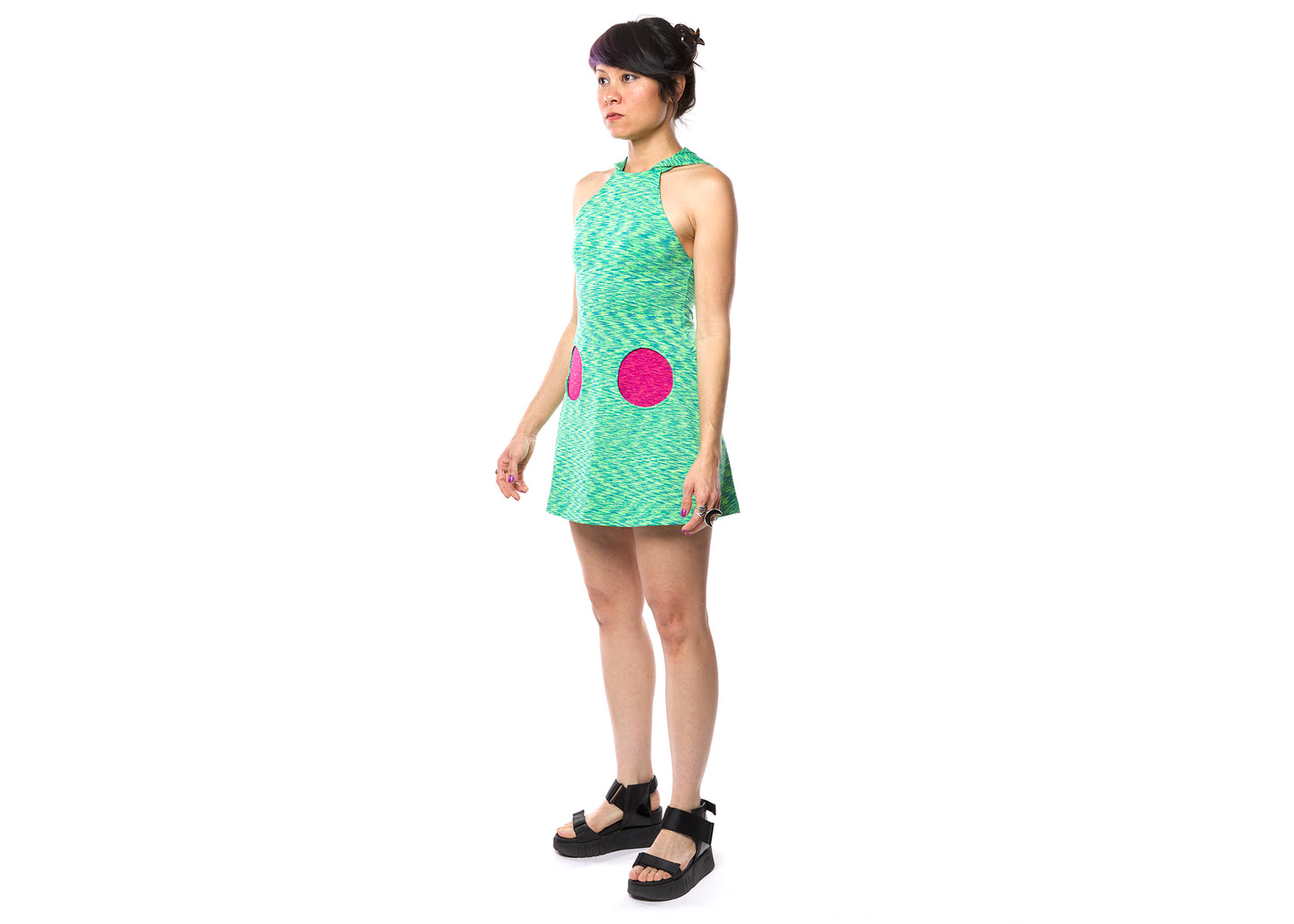 Spaceracer Dress in Astroturf