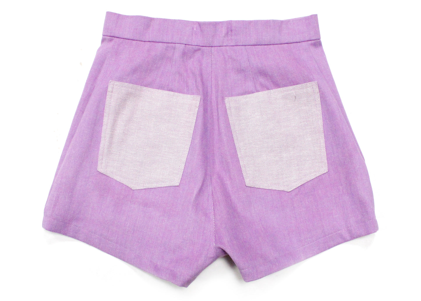 Nemes Shorts in Taro Tonal Denim