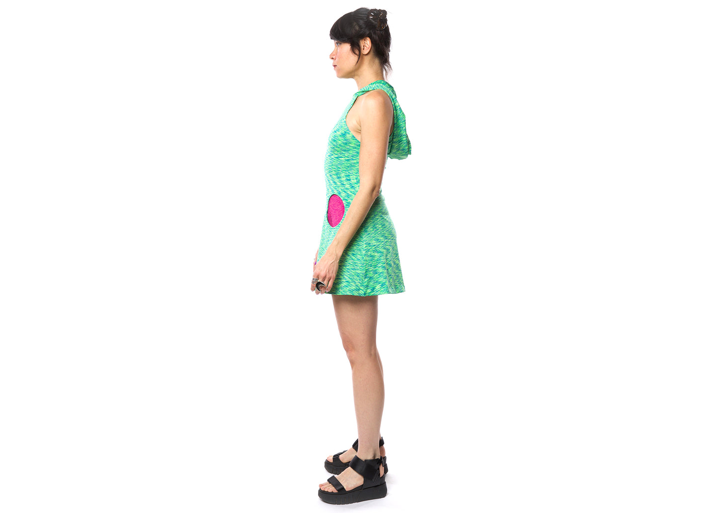 Spaceracer Dress in Astroturf