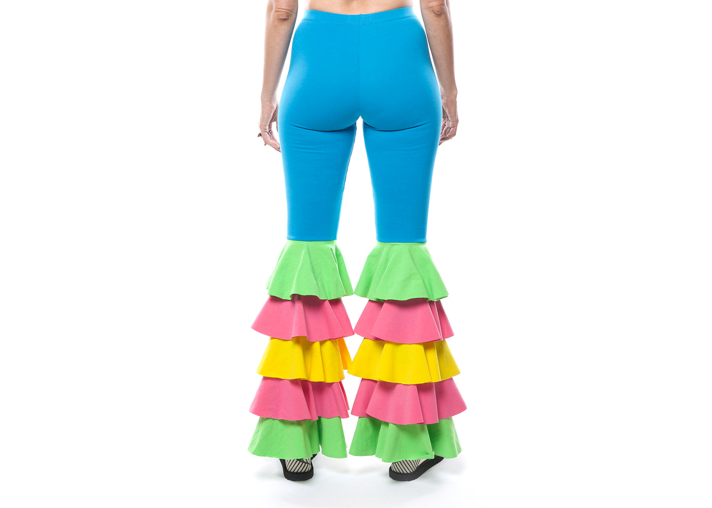 Cha Cha Chakra Ruffle Bottoms in Cirque De Turque