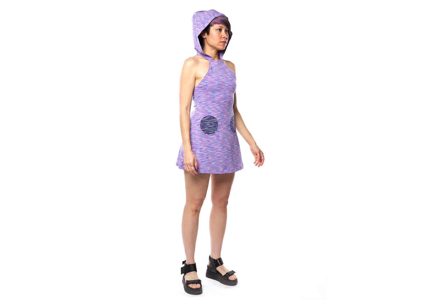 Spaceracer Dress in Asterisk