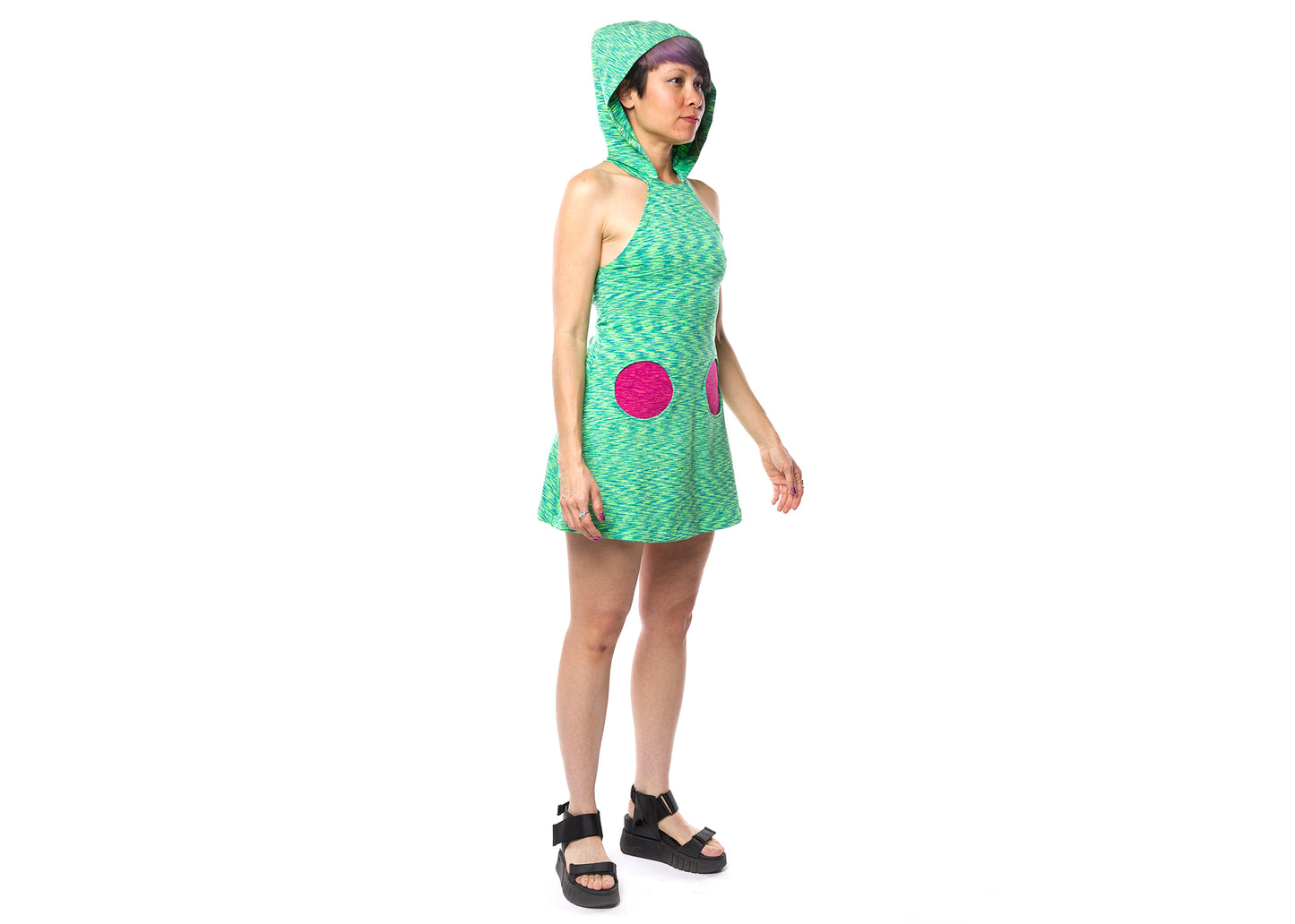 Spaceracer Dress in Astroturf