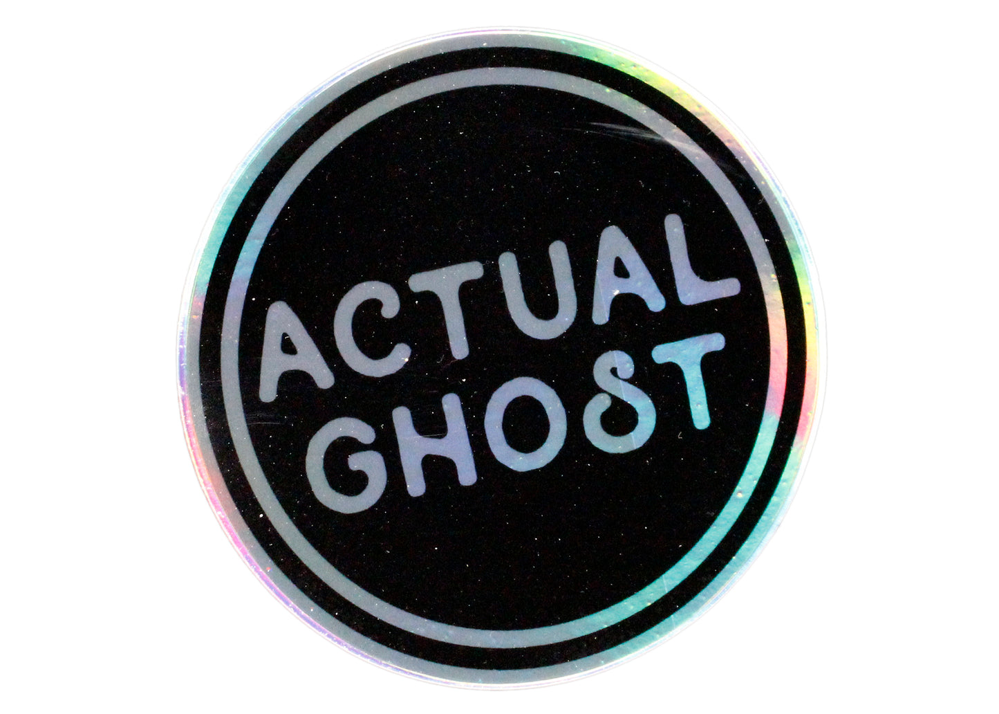 Actual Ghost Sticker