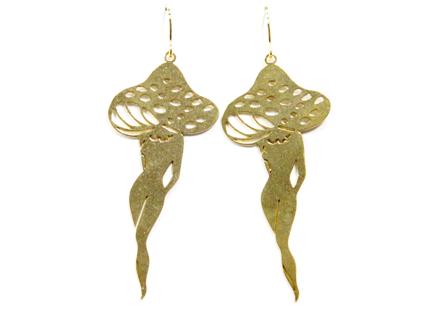 Amanita Mushroom Earrings